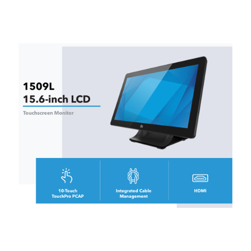 Monitor de Escritorio de pantalla táctil led Elo 1509L, 16 pulgadas, 10 Point(s) Pantalla Multi-táctil, HD, HDMI-USB, preguntar disponibilidad - Image 5