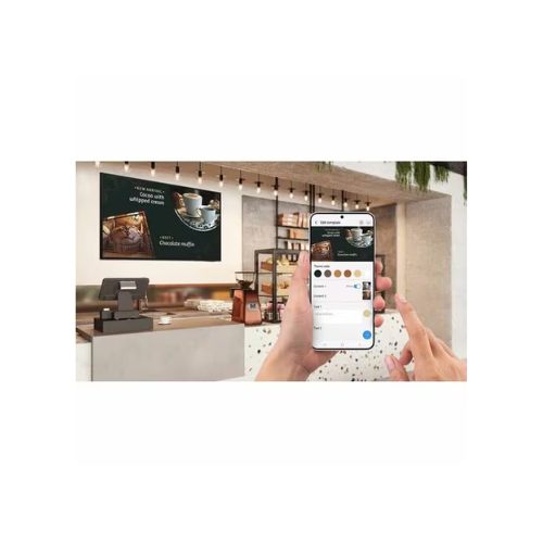 Pantalla BIZ TV SAMSUNG - 55 Pulgadas, 4K, LED Smart TV, HDMI - USB - LAN - EARC HDMI - NEGRO - WIFI 5- BLUETOOTH 5.3 - Image 4
