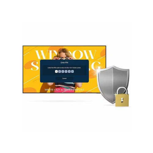 Pantalla BIZ TV SAMSUNG - 55 Pulgadas, 4K, LED Smart TV, HDMI - USB - LAN - EARC HDMI - NEGRO - WIFI 5- BLUETOOTH 5.3 - Image 7